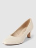 Tamaris Pumps mit Pfennigabsatz Offwhite