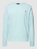 Polo Ralph Lauren Sweatshirt met logostitching Aquablauw