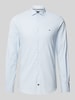 Tommy Hilfiger Tailored Slim Fit Business-Hemd mit Kentkragen Modell 'Parker' Bleu