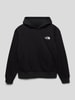 The North Face Oversized Hoodie mit Label-Stitching Black