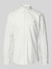 Polo Ralph Lauren Vrijetijdsoverhemd met knoopsluiting Offwhite