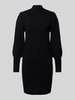 Only Strickkleid mit Turtleneck Modell 'KATIA' Black