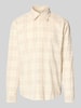 SELECTED HOMME Regular fit ribcordoverhemd van puur katoen, model 'CORD' Offwhite