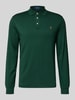Polo Ralph Lauren Slim fit poloshirt in logostitching Donkerrood
