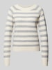 Vero Moda Gebreide pullover met lange mouwen, model 'DOFFY' Ecru