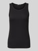 s.Oliver RED LABEL Regular Fit Tank Top aus Baumwoll-Mix Black