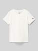 CHAMPION T-shirt met ronde hals Ecru