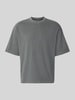 Selected Homme Boxy Fit T-Shirt aus reiner Baumwolle Modell 'CORY' Dunkelgrau