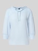 Marc Cain Longsleeve mit Tunnelzug Hellblau