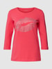 Christian Berg Woman Longsleeve mit Zierperlenbesatz Pink