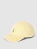 Polo Ralph Lauren Basecap mit Label-Stitching in khaki Gelb