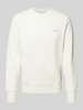 Calvin Klein Jeans Sweatshirt mit Label-Patch Offwhite