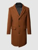 SELECTED HOMME Mantel im Double-Layer-Look Modell 'JOSEPH' Camel