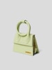 Jacquemus Micro Bag mit Label-Applikation Hellgrün