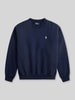 Polo Ralph Lauren Oversized Sweatshirt aus Baumwoll-Mix Blau