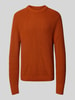 MCNEAL Gebreide pullover met ronde hals Koper