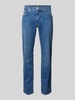 Brax Regular Fit Jeans im 5-Pocket-Design Modell 'Cooper' Dunkelblau Melange