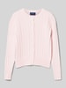 Polo Ralph Lauren Teens Cardigan mit Logo-Stitching Rosa