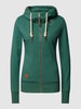 Ragwear Sweatjack met steekzakken, model 'PAYA' Lichtgroen
