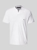 Tommy Hilfiger Regular Fit Poloshirt aus reiner Baumwolle Weiss
