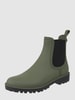 Tamaris Chelsea Boots aus Gummi  Khaki