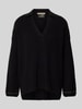 Smith and Soul Strickpullover mit V-Ausschnitt Black