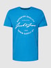 Jack & Jones T-Shirt mit Rundhalsausschnitt Modell 'ACE' Ozean Blau