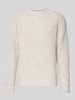 Armedangels Regular Fit Strickpullover aus Baumwoll-Woll-Mix Modell 'KIAANO' Offwhite