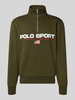 Polo Ralph Lauren Bluza z nadrukiem z logo Oliwkowy