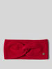 Fraas Kasjmier hoofdband met labelapplicatie Rood