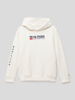 Tommy Hilfiger Teens Hoodie mit Logo-Prints Offwhite