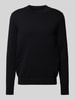 SELECTED HOMME Gebreide pullover met turtleneck, model 'ROBERT' Zwart