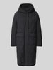 Jake*s Casual Płaszcz pikowany z kapturem Czarny