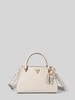 GUESS Handtas met labelapplicatie model 'NOELLE II' Beige