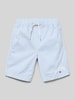 Tommy Hilfiger Kids Szorty z elastycznym pasem Błękitny