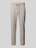 Only & Sons Stoffen broek met elastische band, model 'LINUS' Beige gemêleerd