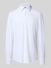 BOSS Slim Fit Businesshemd aus Performance Stretch Modell 'HANK' Weiss