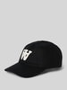 Wood Wood Basecap mit Label-Detail Black