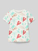 Name It T-Shirt mit Rundhalsausschnitt Modell 'FELEN' Offwhite