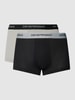 Emporio Armani Hipster mit elastischem Logo-Bund Black