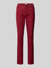 Brax Straight Fit Jeans im 5-Pocket-Design Modell 'STYLE.SHAKIRA' Bordeaux