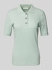 Marc O'Polo Slim Fit Poloshirt aus Baumwoll-Modal-Mix Mint