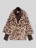 Tom Tailor Regular fit teddyjack met lange mouwen Beige