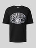 REVIEW T-Shirt mit Logo-Print Black