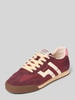 GANT Sneaker aus Leder-Textil-Mix Modell 'Beylana' Bordeaux