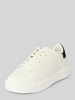 Marc O'Polo Low Top Sneaker aus edlem Rindsleder Weiss