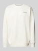 Guess Activewear Sweatshirt mit Label-Print Modell 'EMIS' Weiss