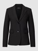 Weekend Max Mara Blazer met reverskraag en paspelzak achter Zwart