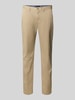 Tommy Hilfiger Regular fit chino van katoenmix, model 'DENTON' Beige