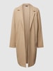 Pieces Longblazer mit Reverskragen Modell 'NULA' Sand